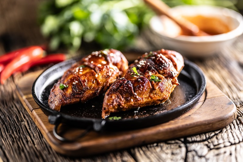 Korean BBQ Chicken Recipe | The Leaf